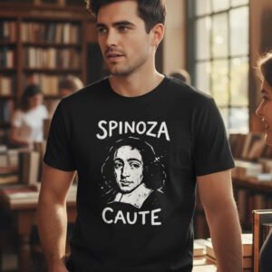 Camiseta Baruch Spinoza Caute – Filosofia e Intelecto – Silk & Luck