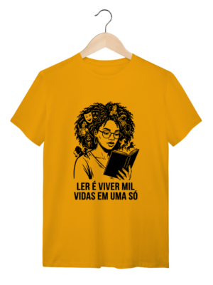 Camiseta A Leitora – Literatura e Livros | Silk & Luck