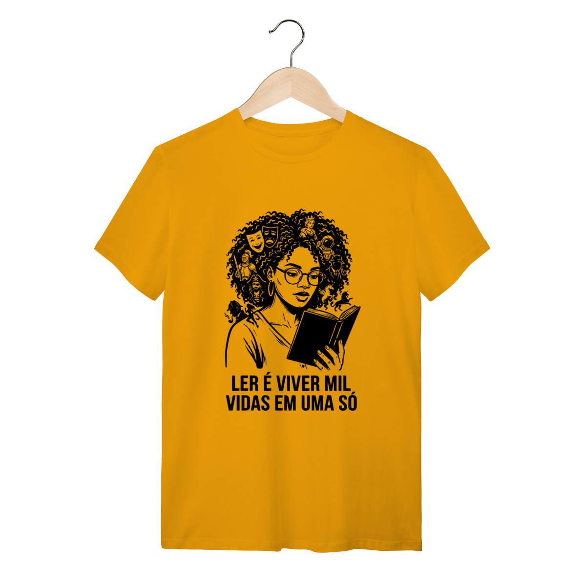 Camiseta A Leitora – Literatura e Livros | Silk & Luck 1 Camiseta A Leitora – Literatura e Livros | Silk & Luck