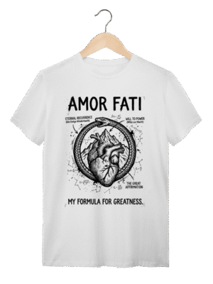Camiseta Amor Fati: O Destino como Aliado | Silk & Luck
