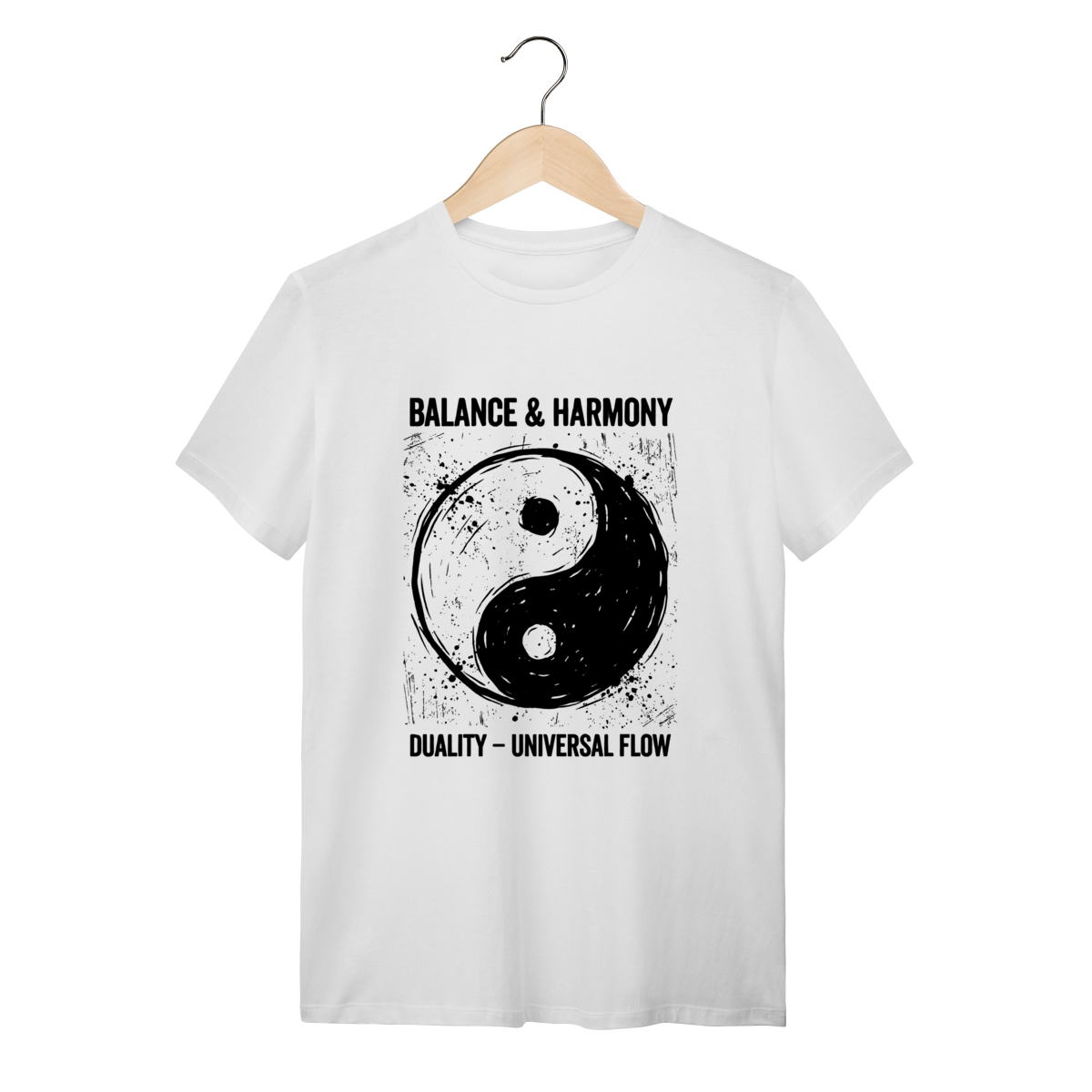Camiseta Yin Yang: O Equilíbrio do Caos | Silk & Luck 1 Camiseta Yin Yang: O Equilíbrio do Caos | Silk & Luck