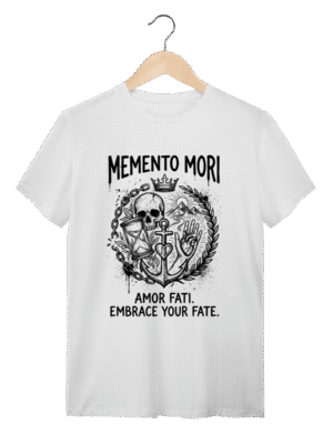 Camiseta Amor Fati: Abrace Seu Destino | Silk & Luck