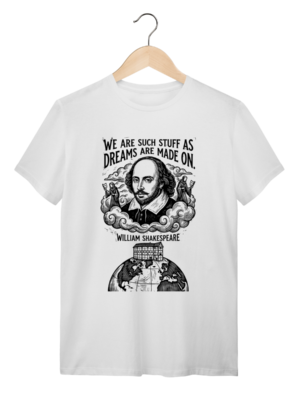 Camiseta William Shakespeare – Literatura-Classica-Teatro | Silk & Luck