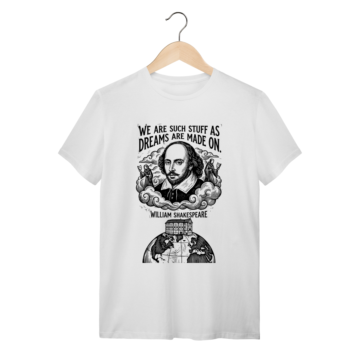 Camiseta William Shakespeare – Literatura-Classica-Teatro | Silk & Luck 1 Camiseta William Shakespeare – Literatura-Classica-Teatro | Silk & Luck