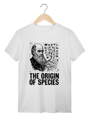 Camiseta Charles Darwin – Coleção A Origem (8 Estampas Exclusivas) | Silk & Luck