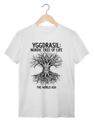 Camiseta Yggdrasil: A Conexão dos Nove Reinos | Silk & Luck