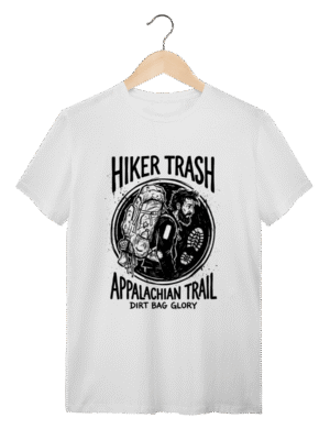 Camiseta Hiker Trash: A Glória da Trilha | Silk & Luck