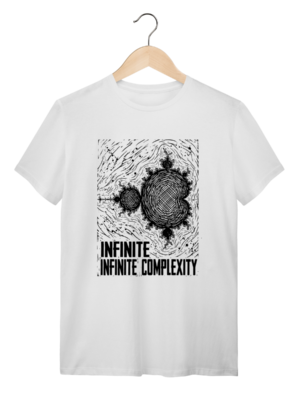 Camiseta Conjunto de Mandelbrot: O Mapa do Caos (Ciência & Matemática) | Silk & Luck