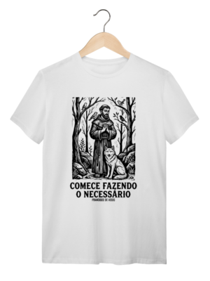 Camiseta Francisco de Assis – Filosofia e Sabedoria | Silk & Luck