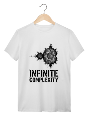 Camiseta Conjunto de Mandelbrot: A Geometria do Infinito (Matemática & Caos) | Silk & Luck