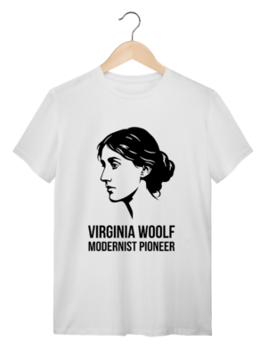 Camiseta Virginia Woolf – Literatura Clássica | Silk & Luck
