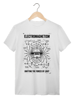Camiseta Equações de Maxwell Eletromagnetismo | Silk & Luck
