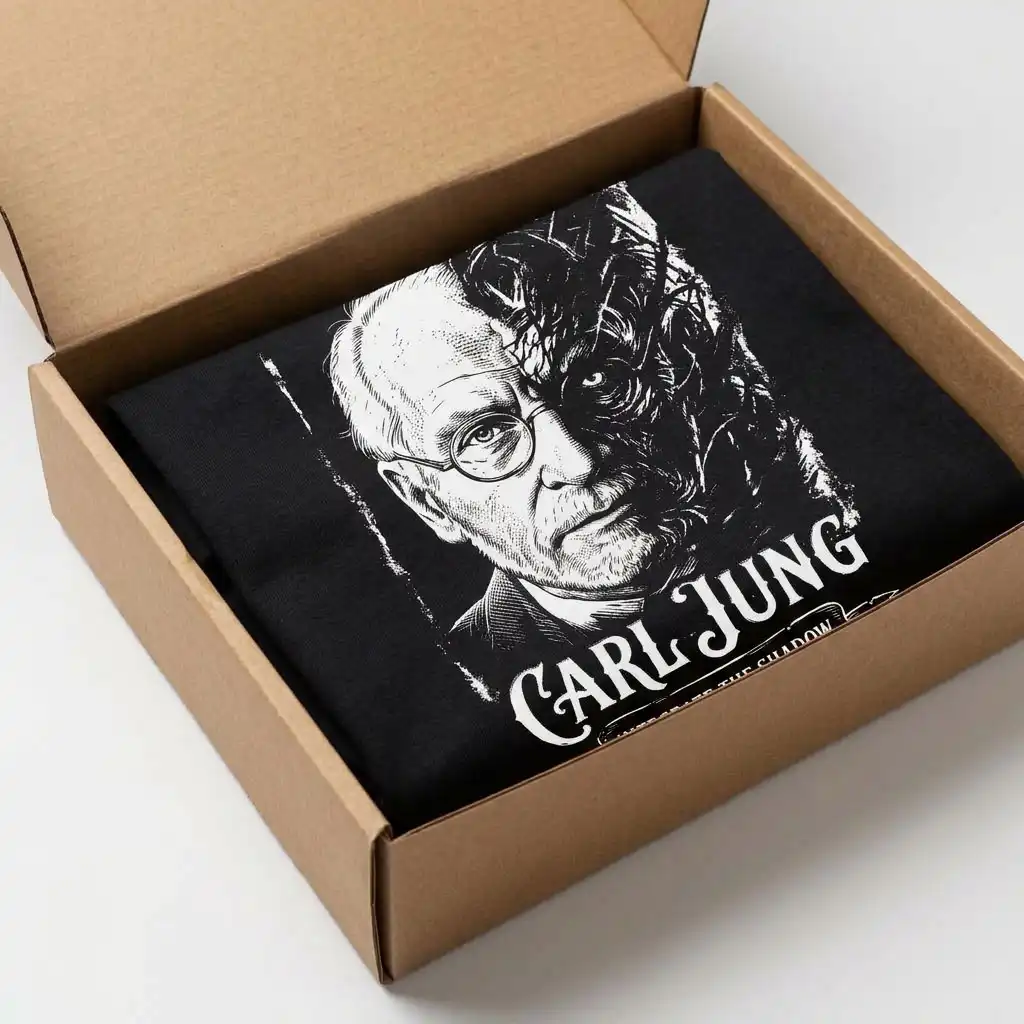 Camiseta Carl Jung – Psicologia Analítica | Silk & Luck 5 Camiseta Carl Jung – Psicologia Analítica | Silk & Luck - Imagem 5