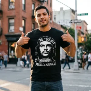 Camiseta Filosofia Che Guevara Vitória e Resistência | Silk & Luck