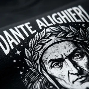 Camiseta Dante Alighieri Literatura Divina Comédia Unissex | Silk & Luck