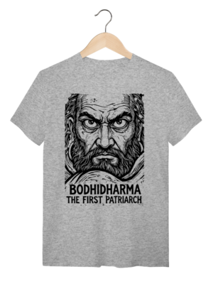 Camiseta Bodhidharma – Filosofia Zen | Silk & Luck