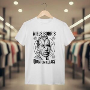 Camiseta Modelo Atômico de Bohr - Níveis de Energia | Premium | Silk & Luck