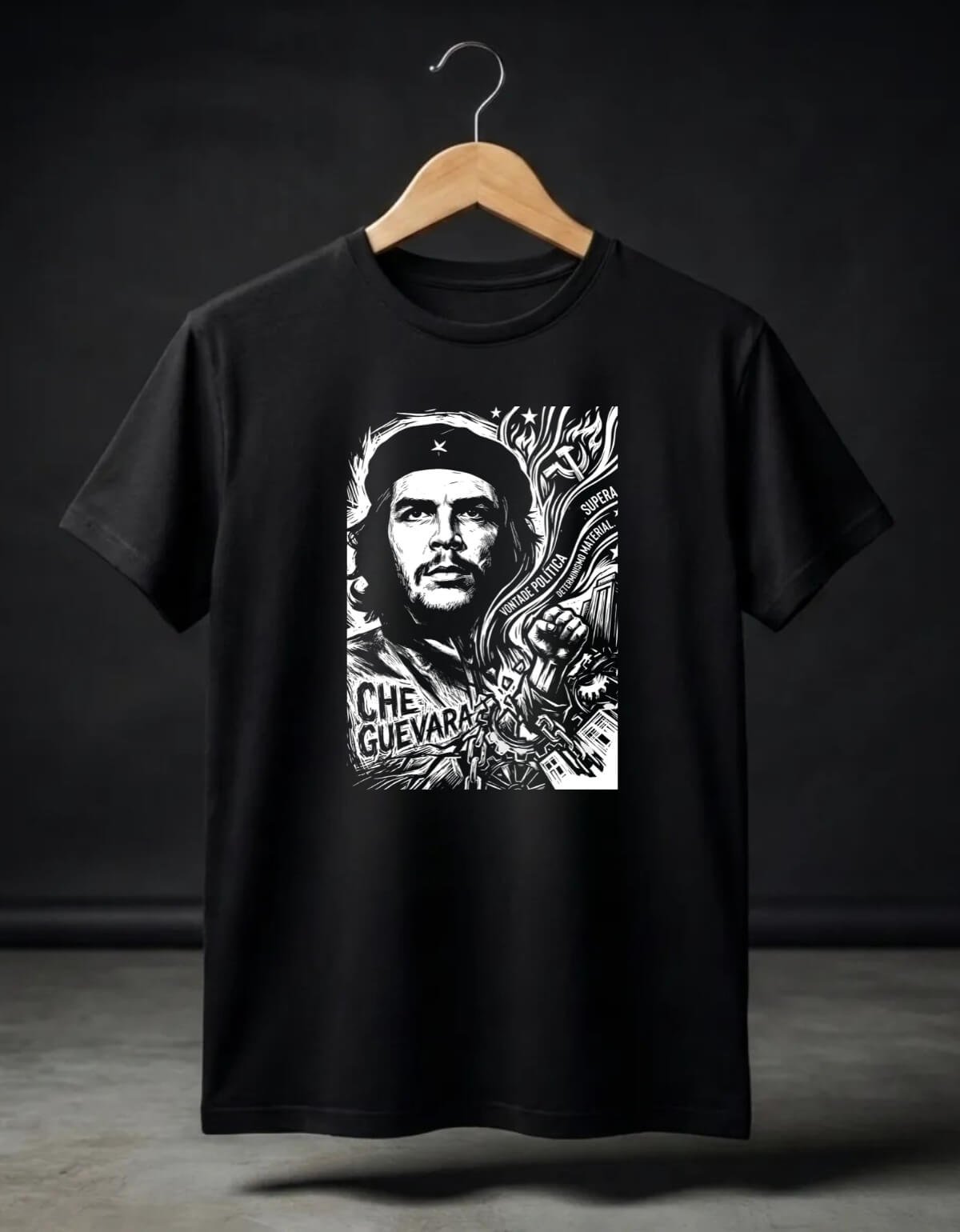 Camiseta Filosofia Che Guevara Liberdade Sonho e Luta | Silk & Luck 1 Camiseta Filosofia Che Guevara Liberdade Sonho e Luta | Silk & Luck