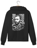 Moletom com Zíper Van Gogh Coleção Alma e Mar | Silk & Luck
