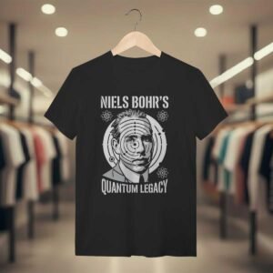 Camiseta Modelo Atômico de Bohr - Níveis de Energia | Premium | Silk & Luck