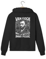 Moletom com Zíper Van Gogh Estampa Arte e Afeto | Silk & Luck