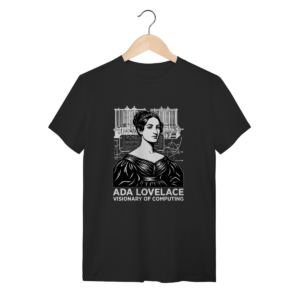 Camiseta Ada Lovelace - A Mãe da Programação | Silk & Luck