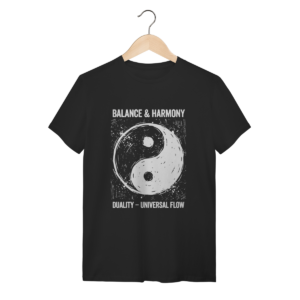 Camiseta Yin Yang: O Equilíbrio do Caos | Silk & Luck