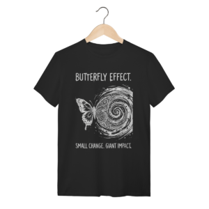 Camiseta Efeito Borboleta: A Teoria do Caos | Silk & Luck