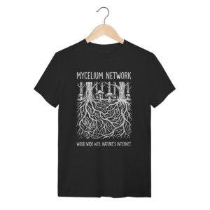 Camiseta Wood Wide Web: A Rede da Vida | Silk & Luck