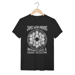 Camiseta James Webb: O Olhar do Infinito (Astronomia/Science) | Silk & Luck
