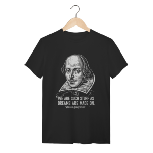 Camiseta William Shakespeare – Literatura-Classica-Teatro | Silk & Luck