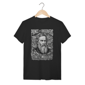 Camiseta Fritz Müller – Biologia Evolutiva | Silk & Luck