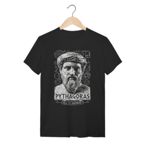 Camiseta Pitágoras – Matemática e Filosofia | Silk & Luck