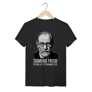 Camiseta Sigmund Freud – Psicologia e Ciência | Silk & Luck