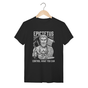 Camiseta Epicteto – Filosofia Estoica | Silk & Luck