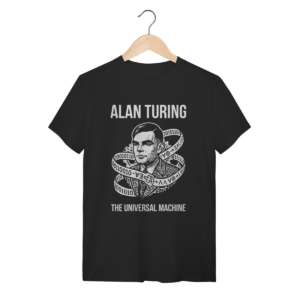 Camiseta Alan Turing – Ciência da Computação | Silk & Luck