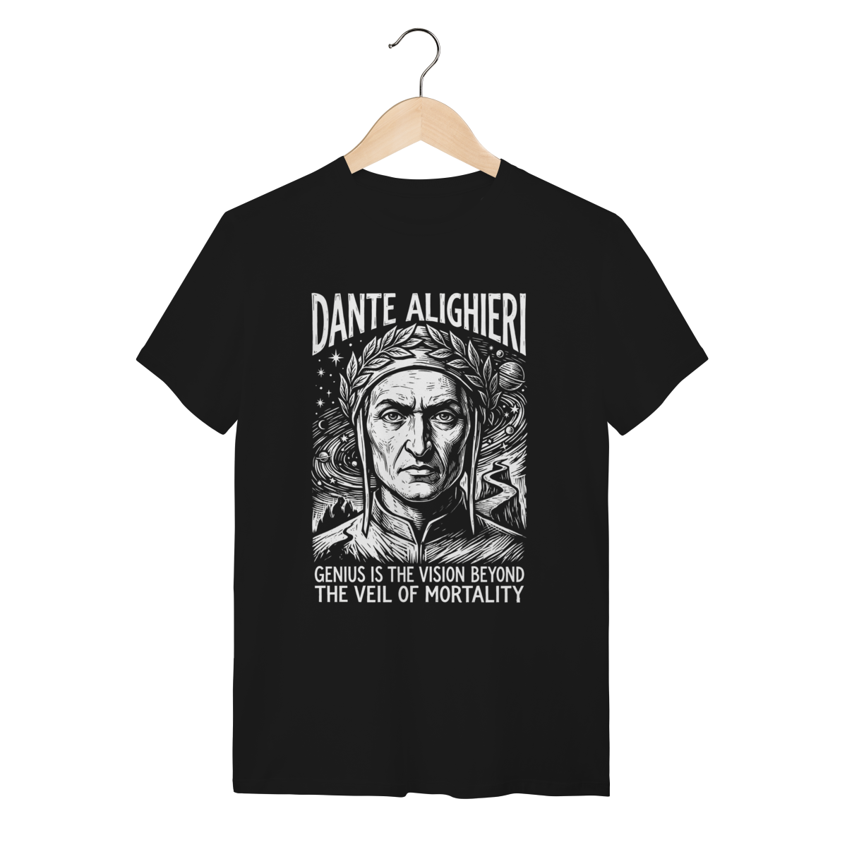 Camiseta Dante Alighieri Literatura Divina Comédia Unissex | Silk & Luck 1 Camiseta Dante Alighieri Literatura Divina Comédia Unissex | Silk & Luck