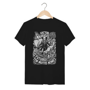 Camiseta Intelectual Victor Hugo Horizonte Ético Luz Interior | Silk & Luck