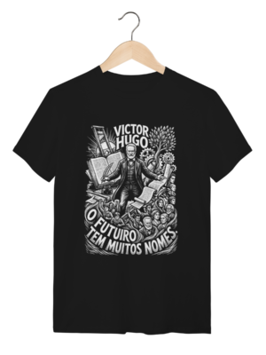 Camiseta Intelectual Victor Hugo Horizonte Ético Luz Interior | Silk & Luck