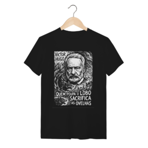Camiseta Intelectual Victor Hugo Adversidade Revelação | Silk & Luck