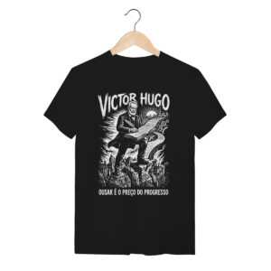 Camiseta Victor Hugo Obra Literária Lei Liberdade | Silk & Luck