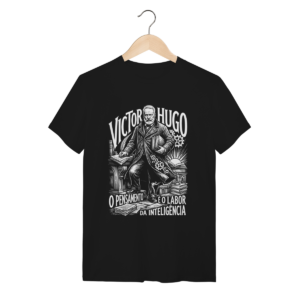 Camiseta Victor Hugo Progresso História Ideia Madura | Silk & Luck