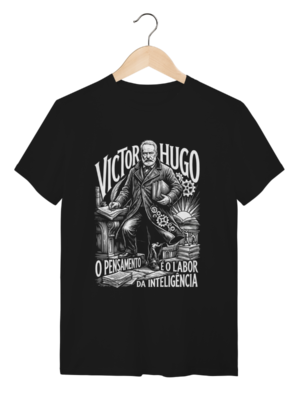 Camiseta Victor Hugo Progresso História Ideia Madura | Silk & Luck