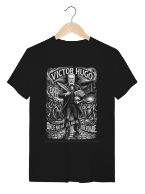 Camiseta Victor Hugo Inércia Histórica Ideia Madura | Silk & Luck
