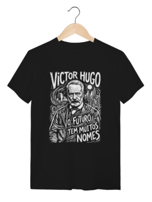 Camiseta Victor Hugo Citação Lei Liberdade Design | Silk & Luck
