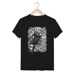 Camiseta Literatura Victor Hugo Lei Liberdade Arte | Silk & Luck