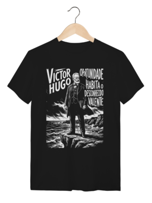 Camiseta Victor Hugo Ideia Madura Inércia História | Silk & Luck