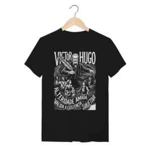 Camiseta Victor Hugo Ideia Madura História Design | Silk & Luck