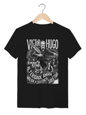 Camiseta Victor Hugo Ideia Madura História Design | Silk & Luck