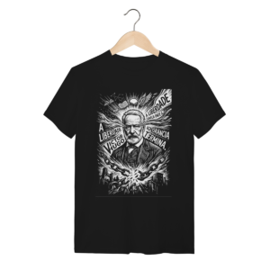 Camiseta Victor Hugo Frase A Liberdade Começa | Silk & Luck